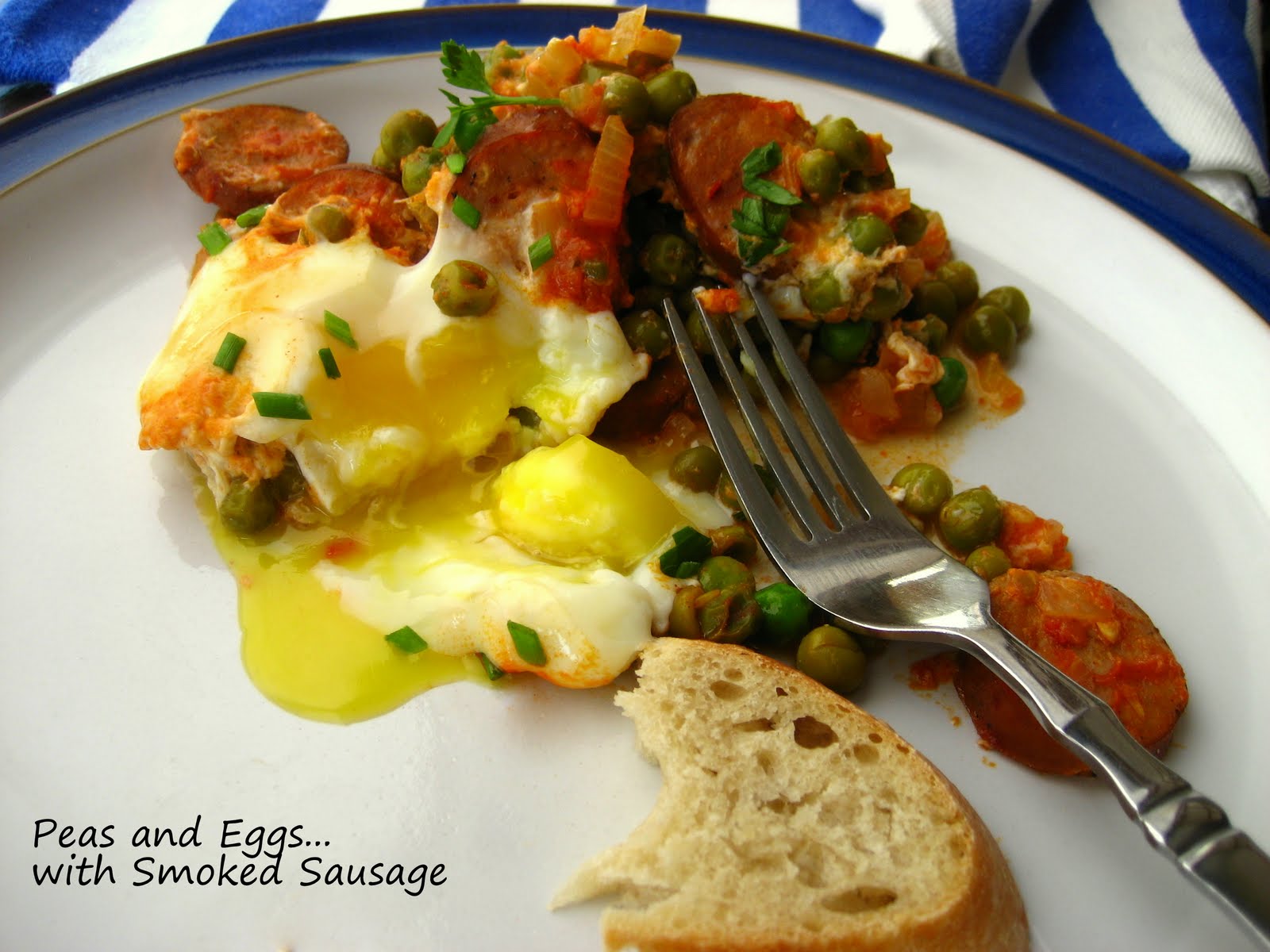 Home Cooking In Montana PortugueseStyle Peas with Eggs (Ervilhas com