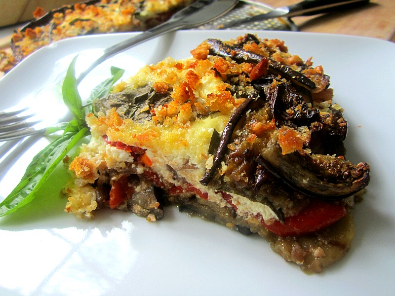 Eggplant Bounty Pie