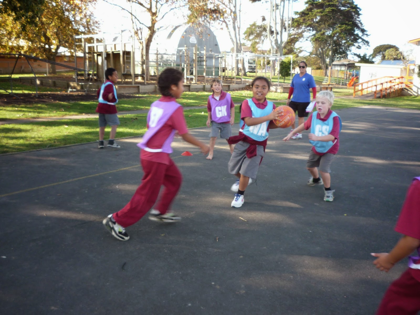 Mrs Naidoo Room 15 Netball Skill Training sessions