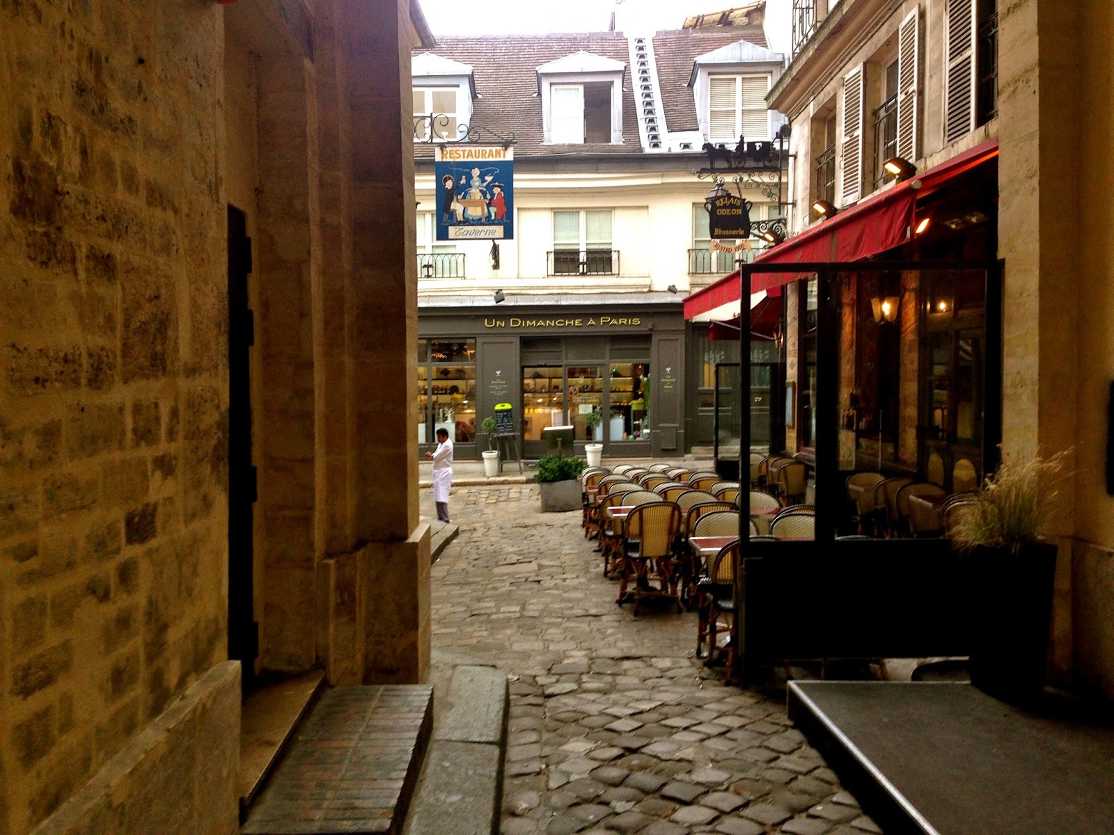 Focus On Paris Cobbled streets