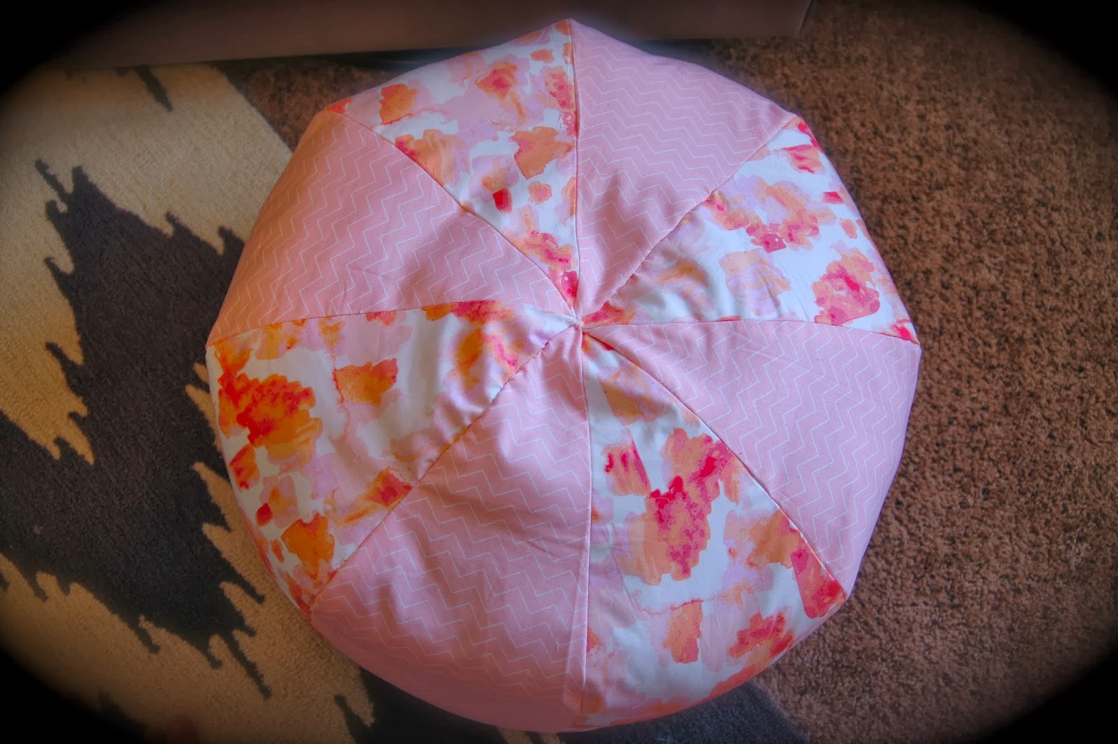 Two Wongs Make A Right Make your own floor pouf!