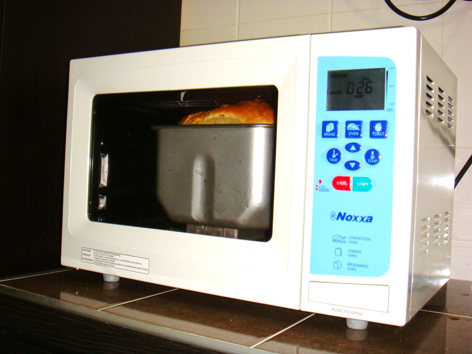 General search.: How to make bread using Noxxa breadmaker.