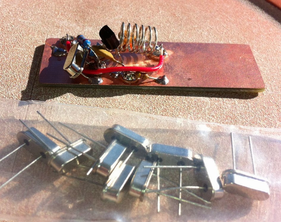 WA6PZB Simple 2 Meter crystal transmitter