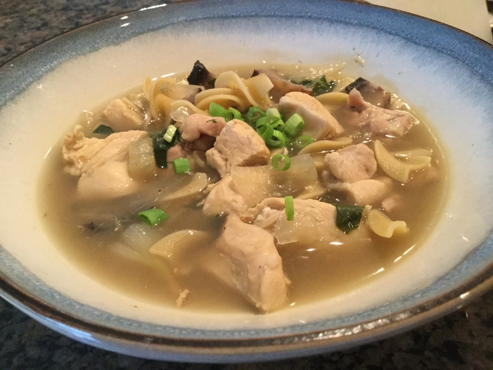 Chicken ginger Cureall! Homemade soup