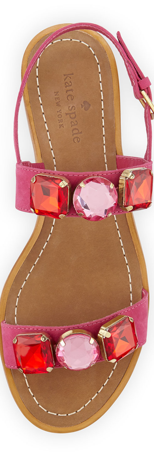 kate spade new york bacau jewel-embellished sandal