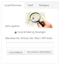 Lacak Kiriman Pos Indonesia