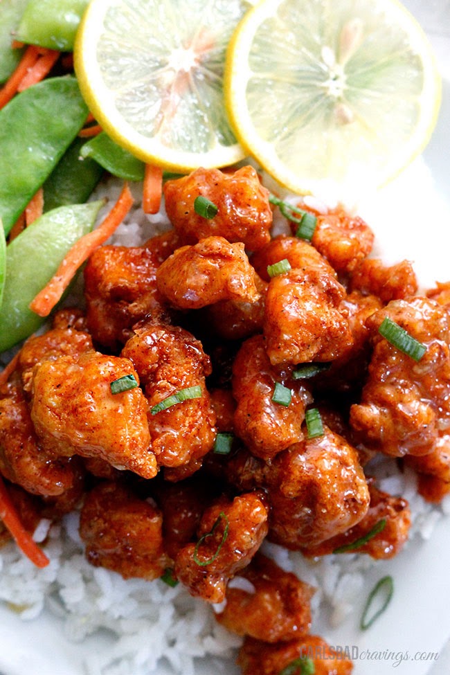 [Chinese Recipes] Sticky Honey Lemon Ginger Chicken All Asian Recipes For You