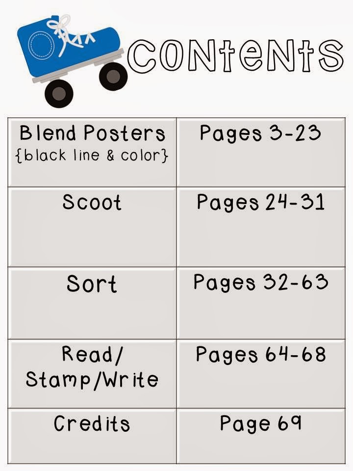 Mrs. Wheeler's First Grade Tidbits: Blends!