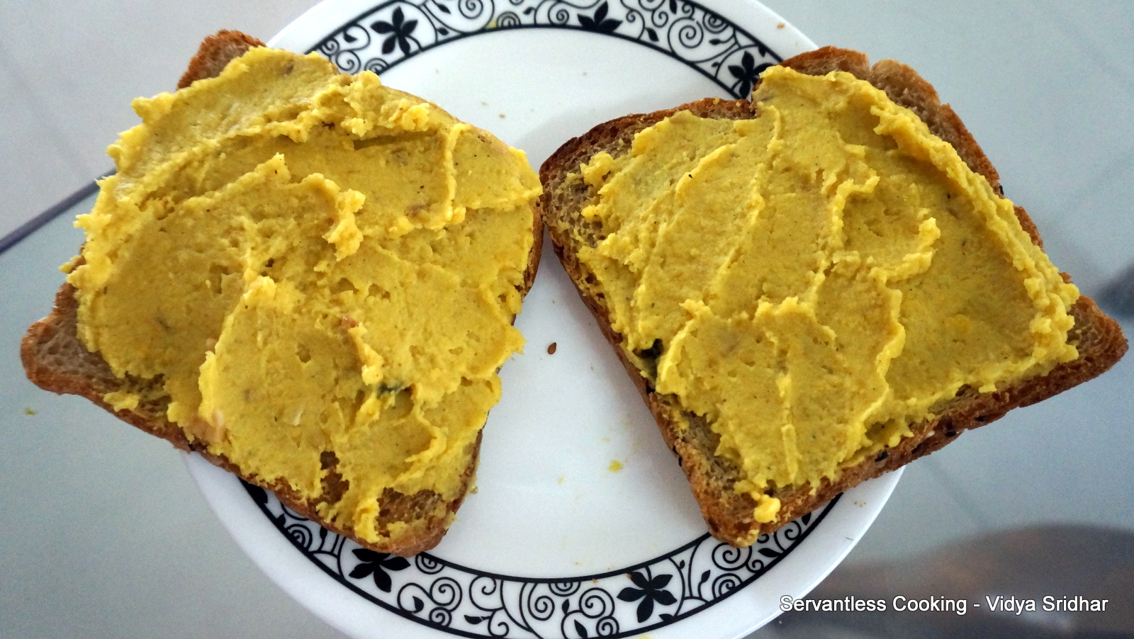 Servantless cooking Yellow Split Pea Puree