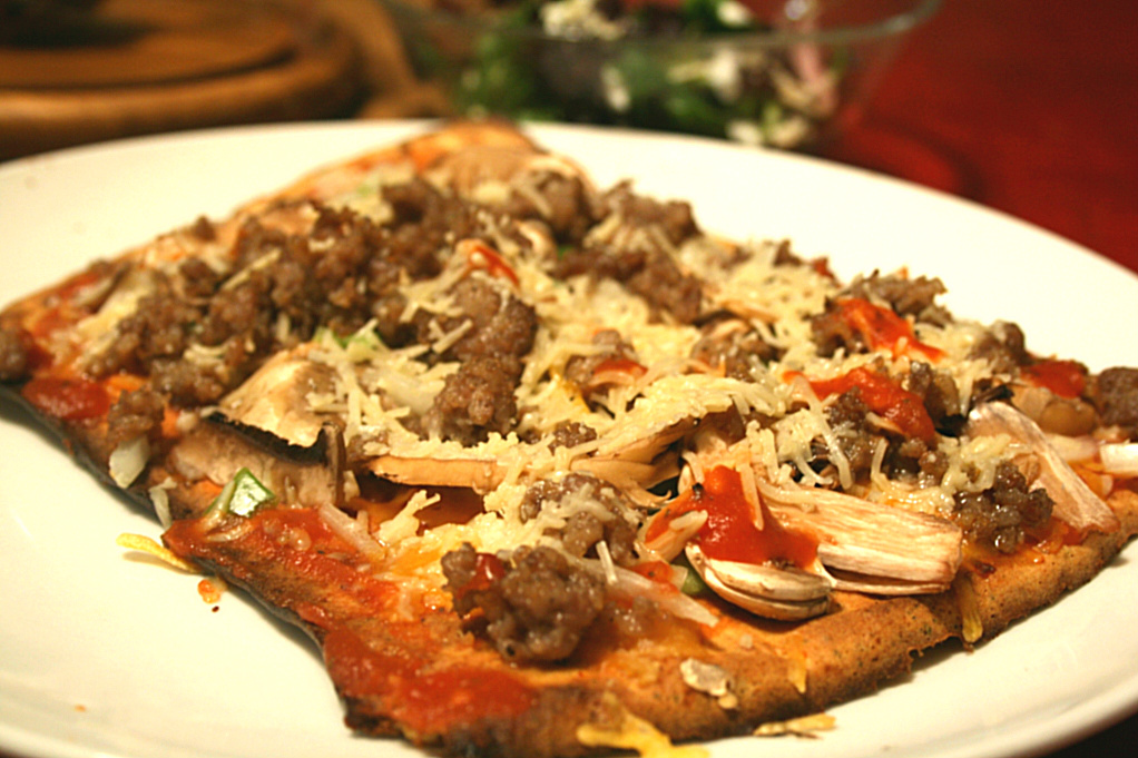 24/7 Low Carb Diner Asiago Coconut Flour Pizza Crust