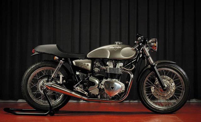 Mecatwin Triumph 800 Cafe Racer motorcycle