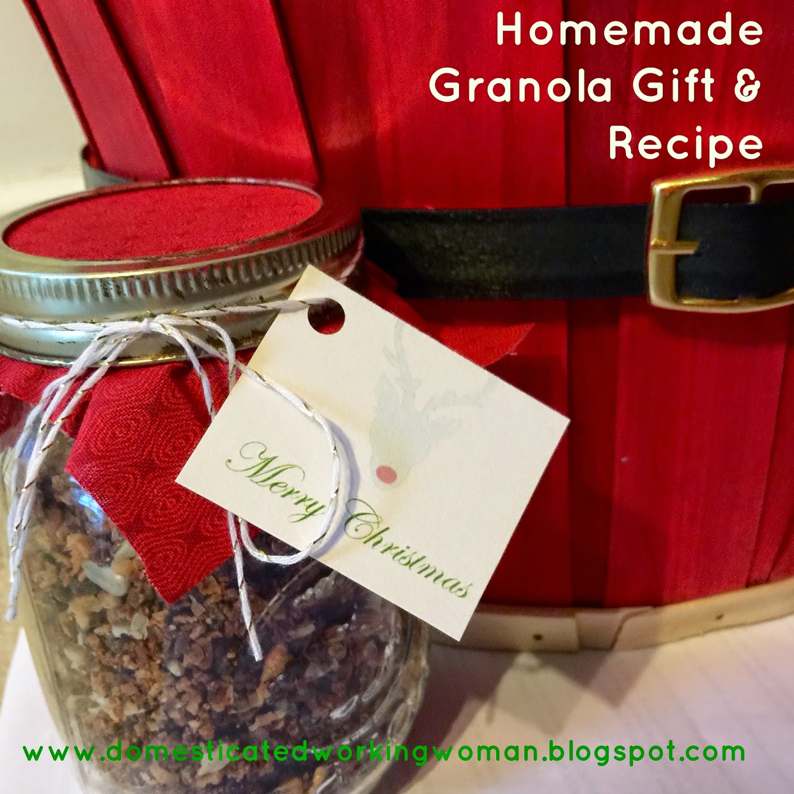 Lindsay Erin The Gift of Health Homemade Granola Recipe
