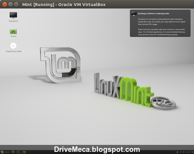DriveMeca instalando Linux Mint Rafaela paso a paso