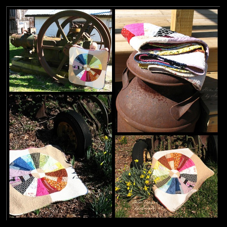 Home Designs by Amanda Scrappy Color Wheel Quilt...