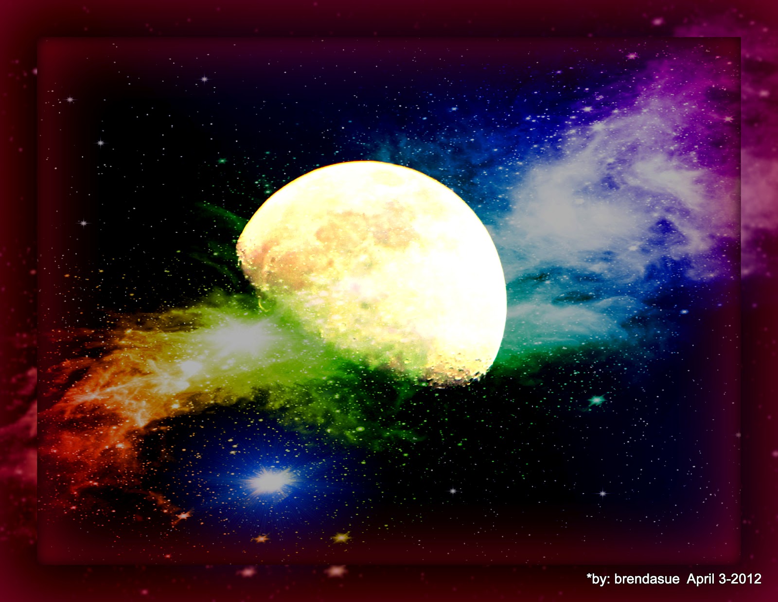 Katescabinbirdsanctuaryintexas Going Beyond The Moon To Deep Space A Nebula Photoblog