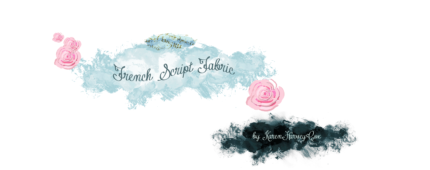 French Script Fabrics