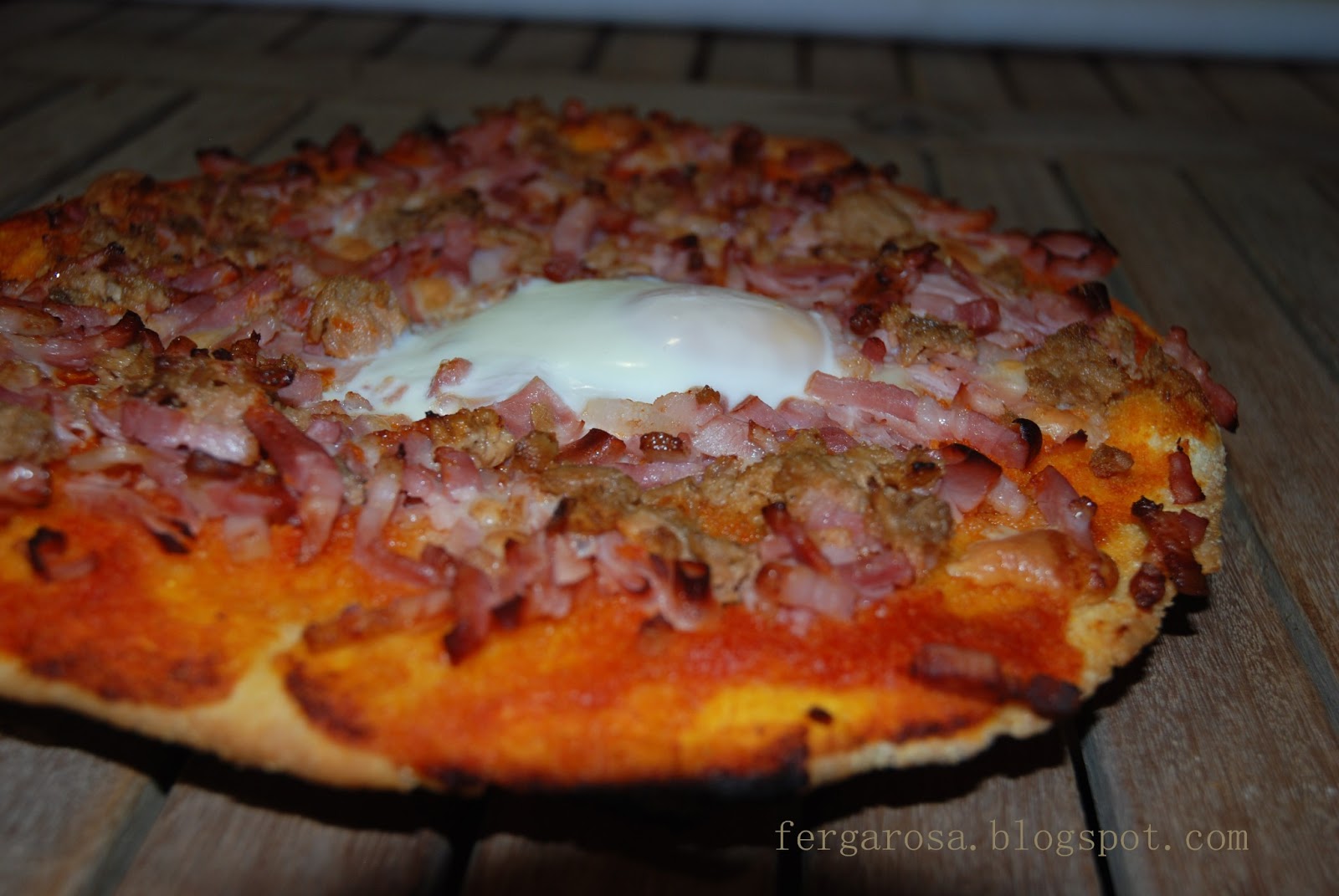 COCINA CON FERGAROSA MASA DE PIZZA CON THERMOMIX