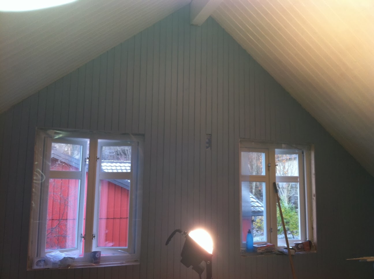 Drømmehuset : soverommet ble blått