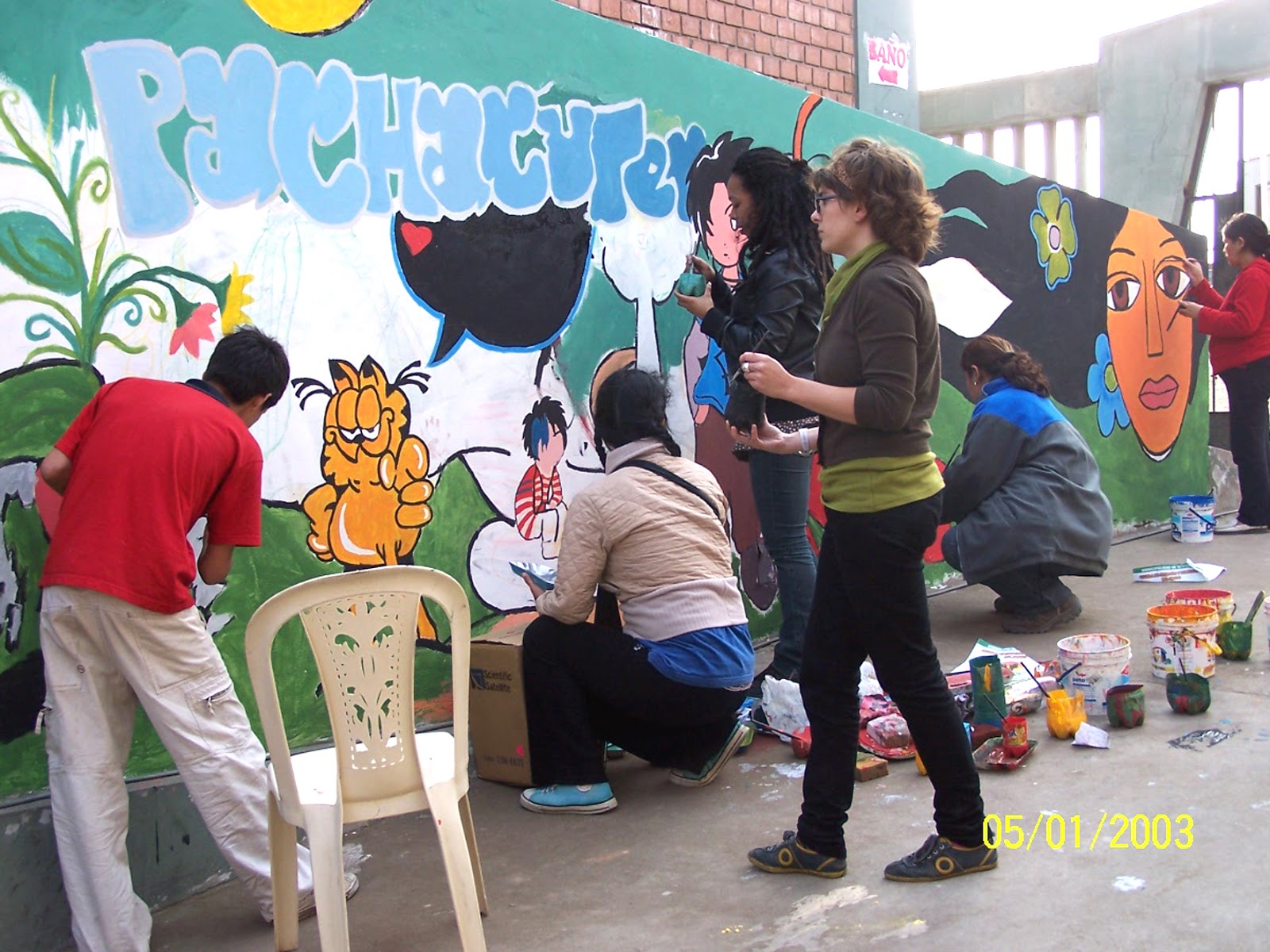 Proyecto Mural Comunitario Taller de Mural Comunitario en Bellas Artes