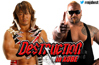 Cards dos eventos NJPW Destruction 2015 in Kobe e Yokohama