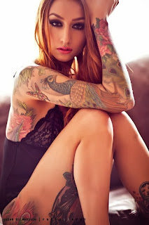 the perfect tattooed girl