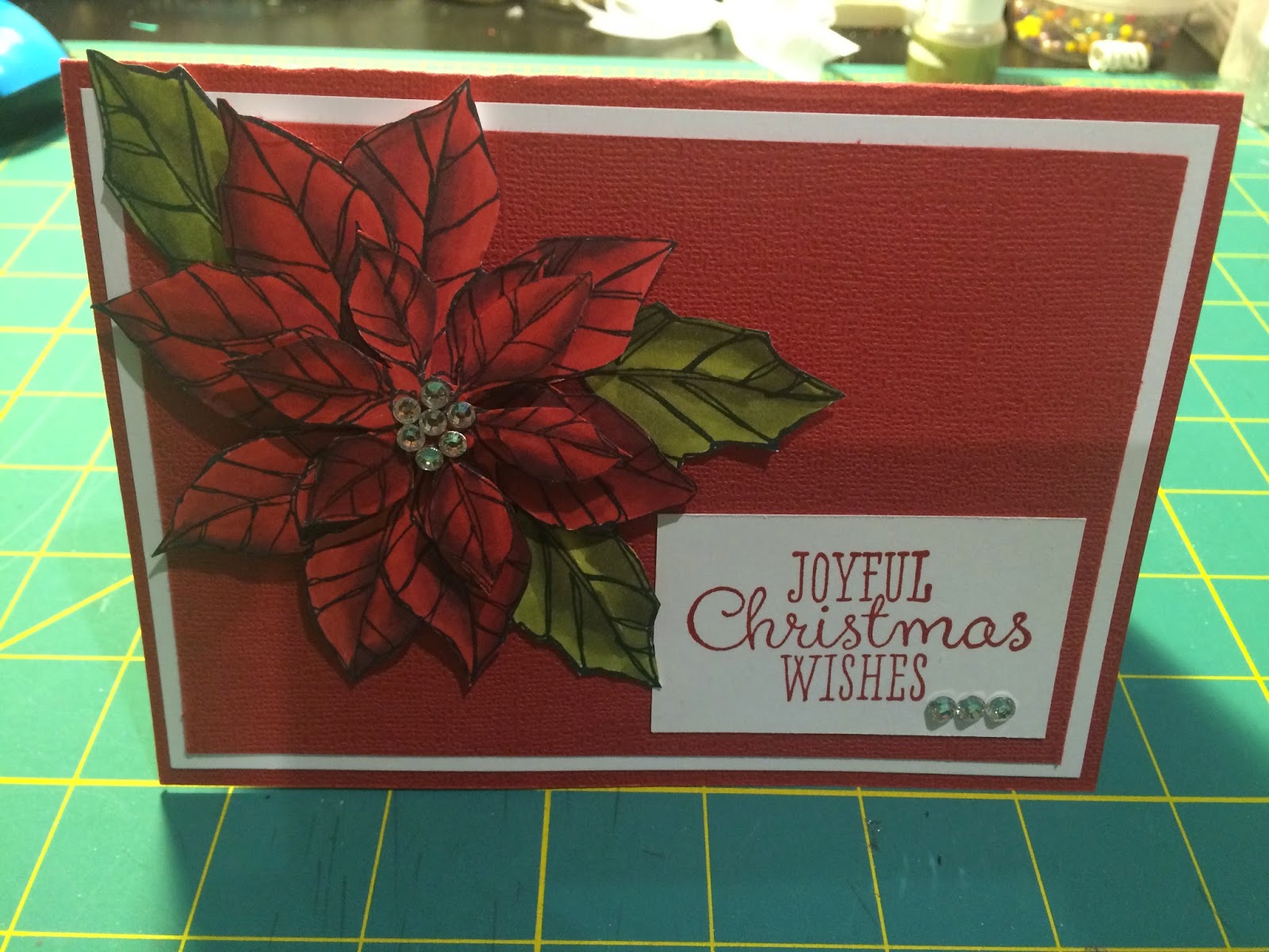 Janet's Crafts Joyful Christmas Wishes
