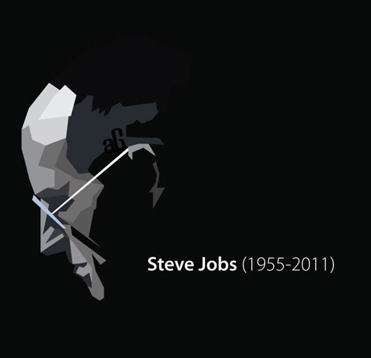 Art tribute to Steve Jobs