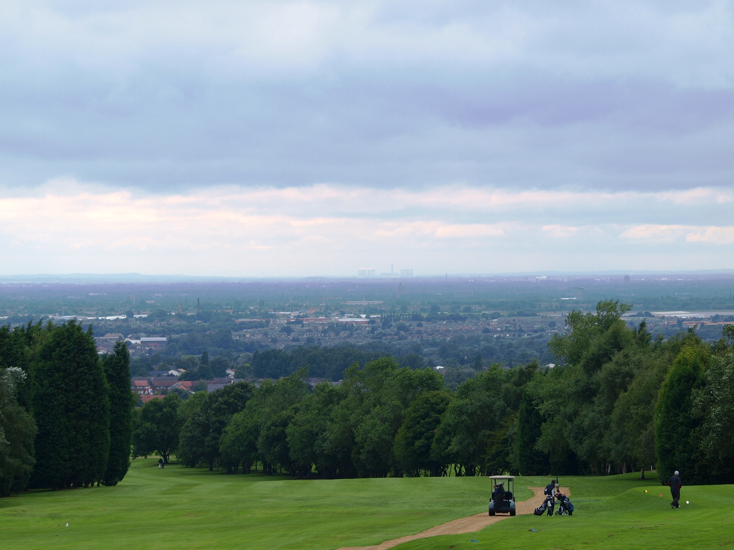 Dukinfield views in Tameside by Cllr John Taylor Taken from top of Yew
