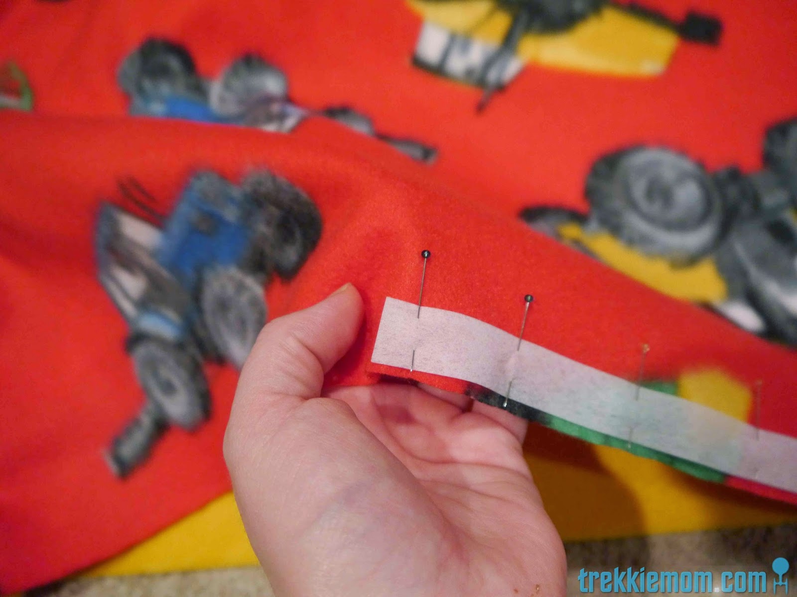 Trekkie Mom Tutorial Baby/Toddler Duvet Cover Part 1