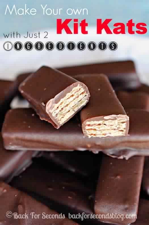 Easy Homemade Kit Kat Bars