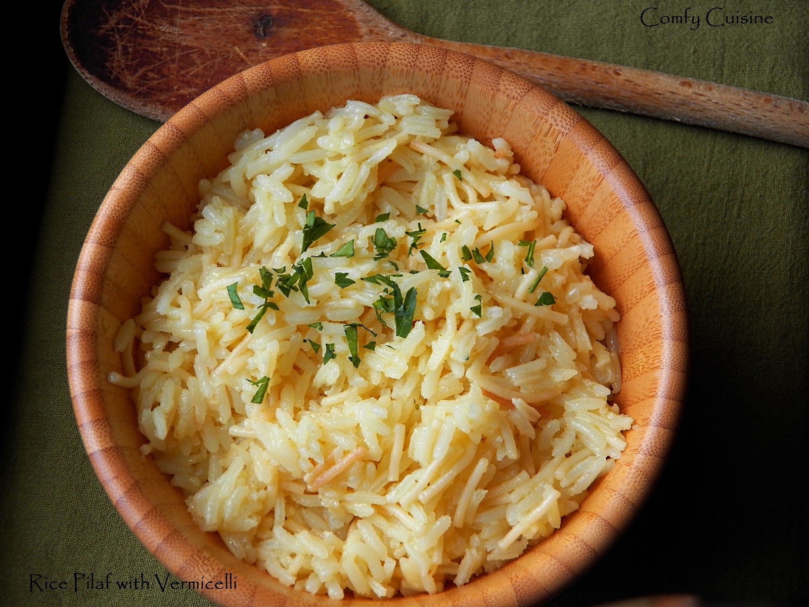 Comfy Cuisine Home Recipes from Family & Friends Rice Pilaf with