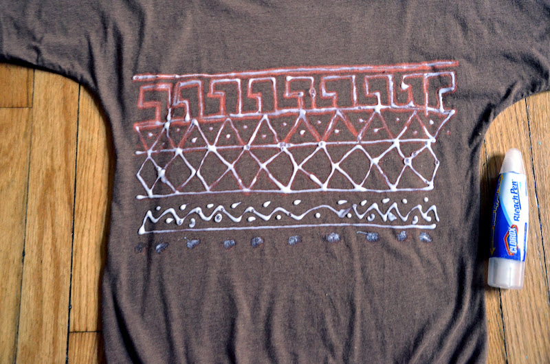 Hello There Handmade DIY Blog Bleach Pen Clothing Designs