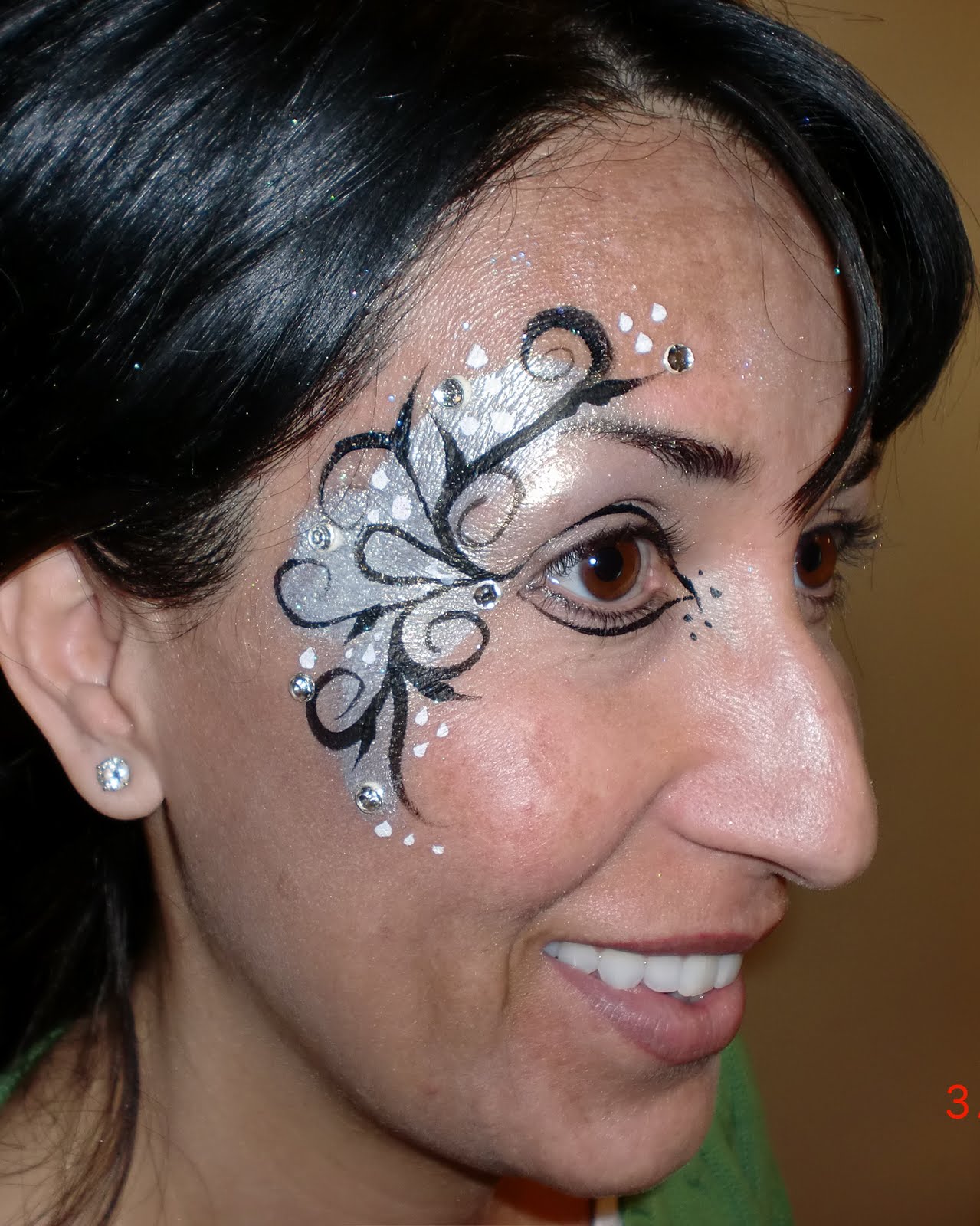 Face Painting Illusions and Balloon Art, LLC Bar Mitzveh, Eye Design