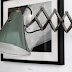 My new vintage/industrial scissor wall lamp