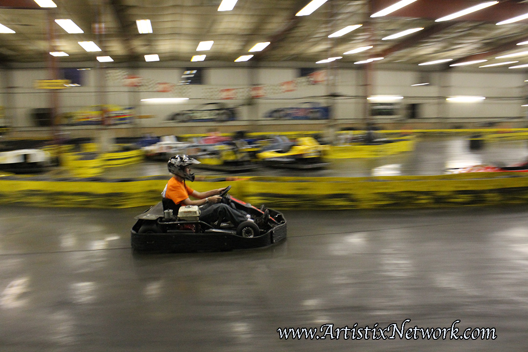 South Dakota Photo Flags and Wheels Indoor Racing