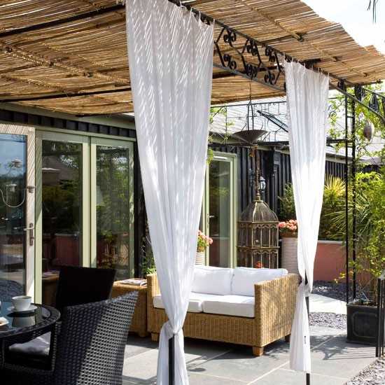 Bamboo Outdoor Curtain Bamboo Products Photo