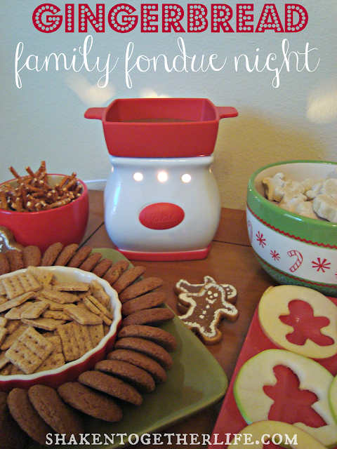 gingerbread fondue night