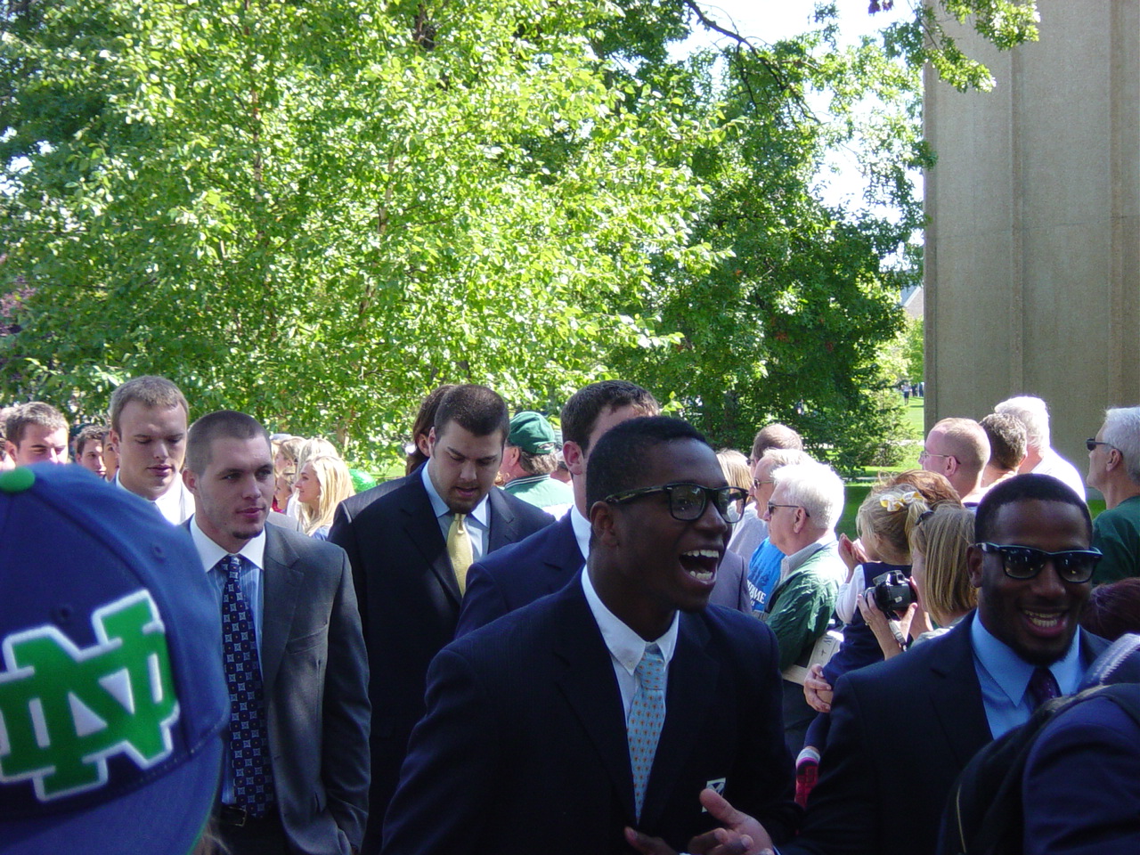 Notre Dame Team Walk - MSU