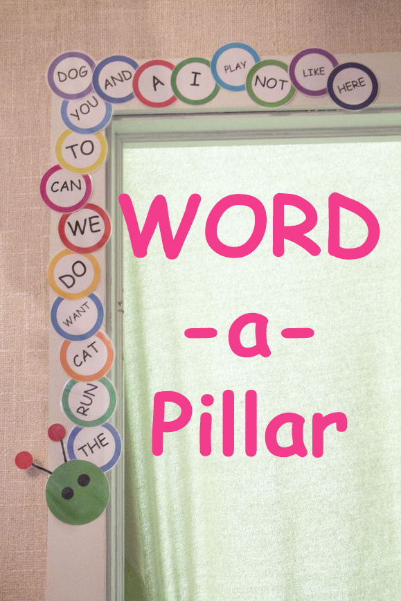 Unique and Fun Sight Word Learning Building a WordaPillar Life