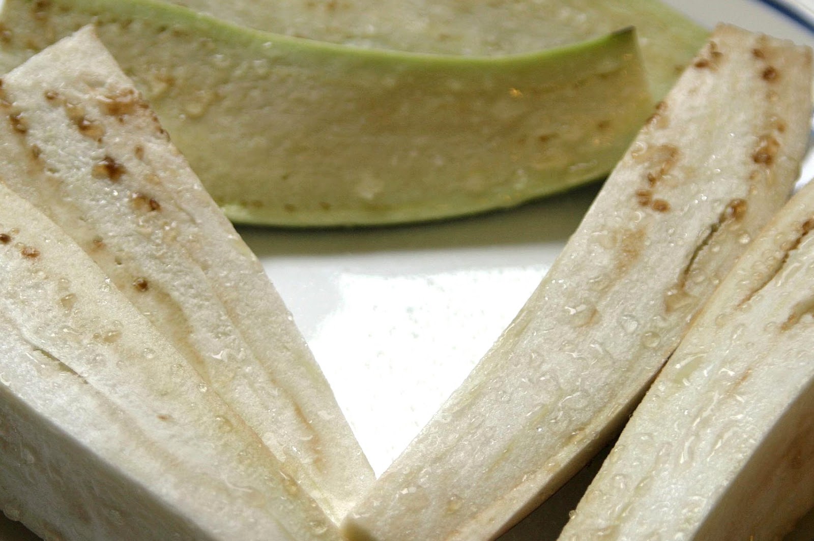 Musings in Mass Olive Oil Roasted Eggplant with Lemon and Garlic