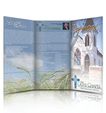 3 panel brochure