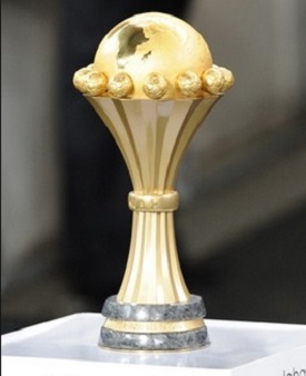 cup trophy african nations football historic center present 2001