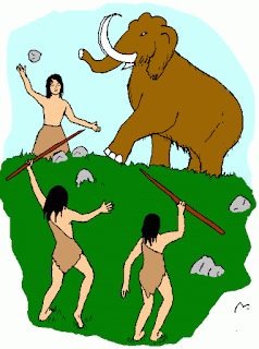 Resultado de imagen de gif animado prehistoria
