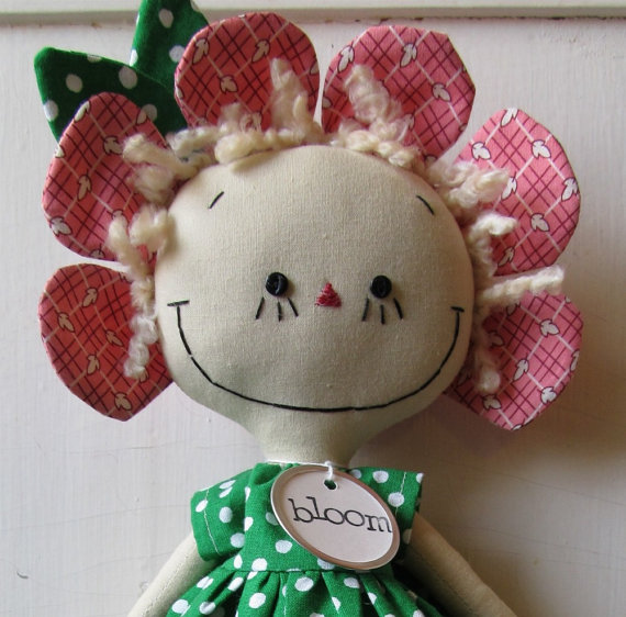 unique handmade rag dolls