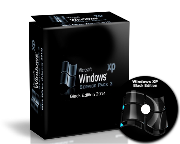 windows xp black edition