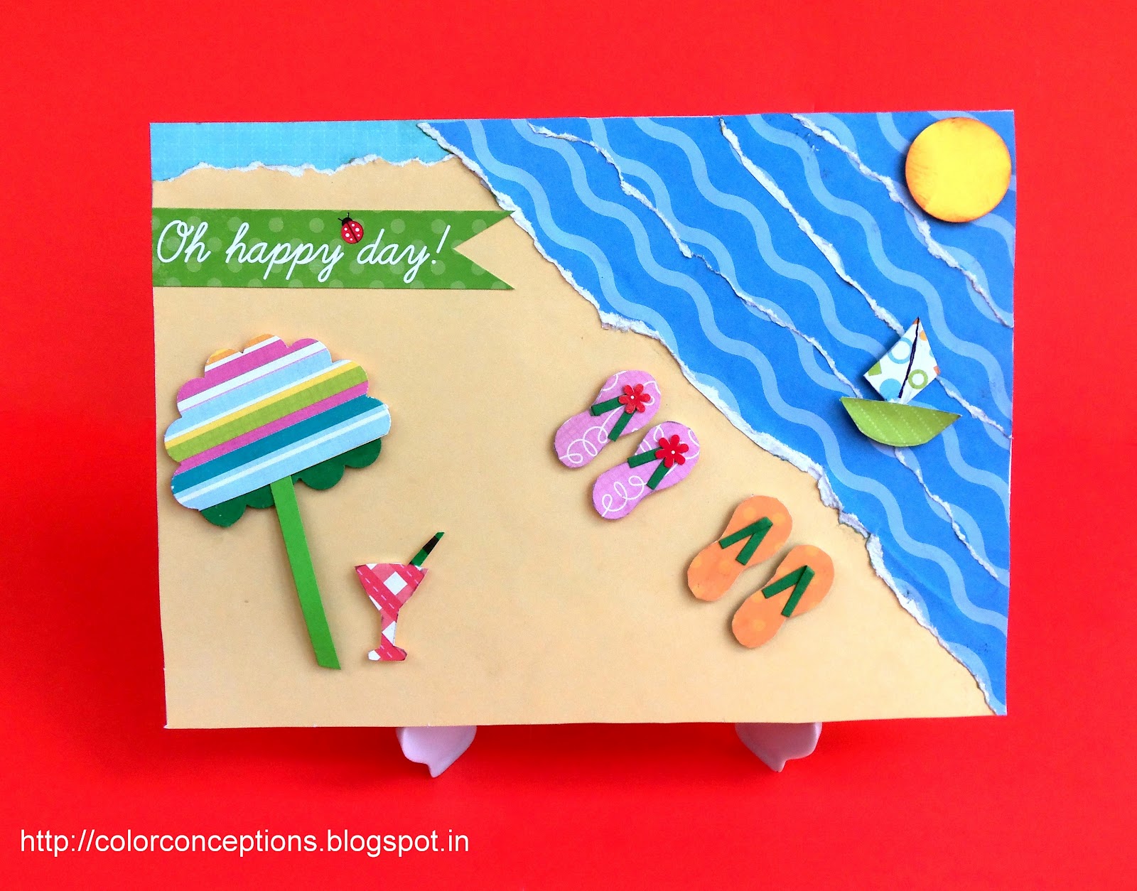 happy vacation cards