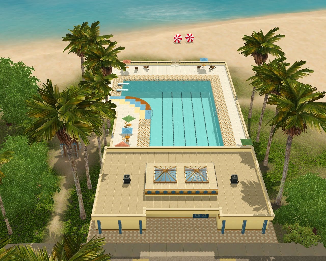 Summer's Little Sims 3 Garden Roaring Heights List of Community Lots