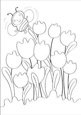 Spring Coloring Pages
