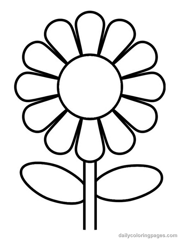 Coloring Pages For Spring Flowers - Best Coloring Pages ...