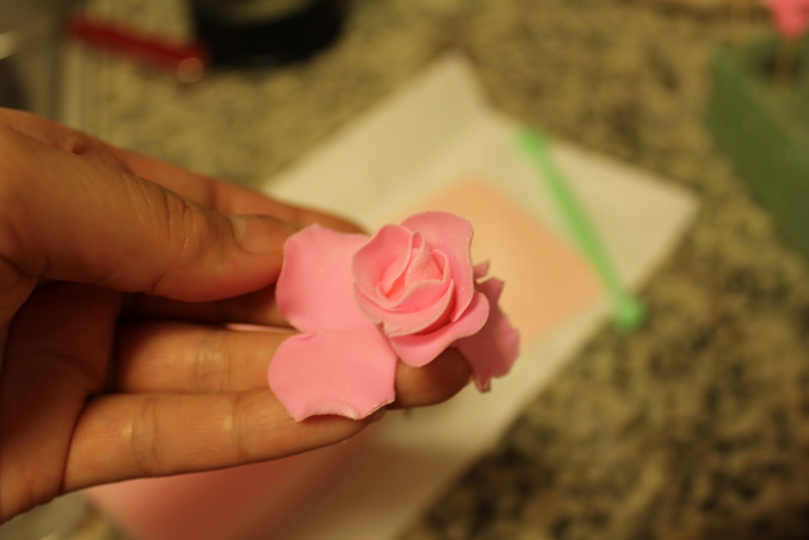 Fondant Roses Tutorial Gwen's Kitchen Creations
